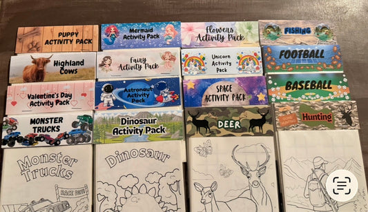 Coloring Sticker Pack | Party Favors