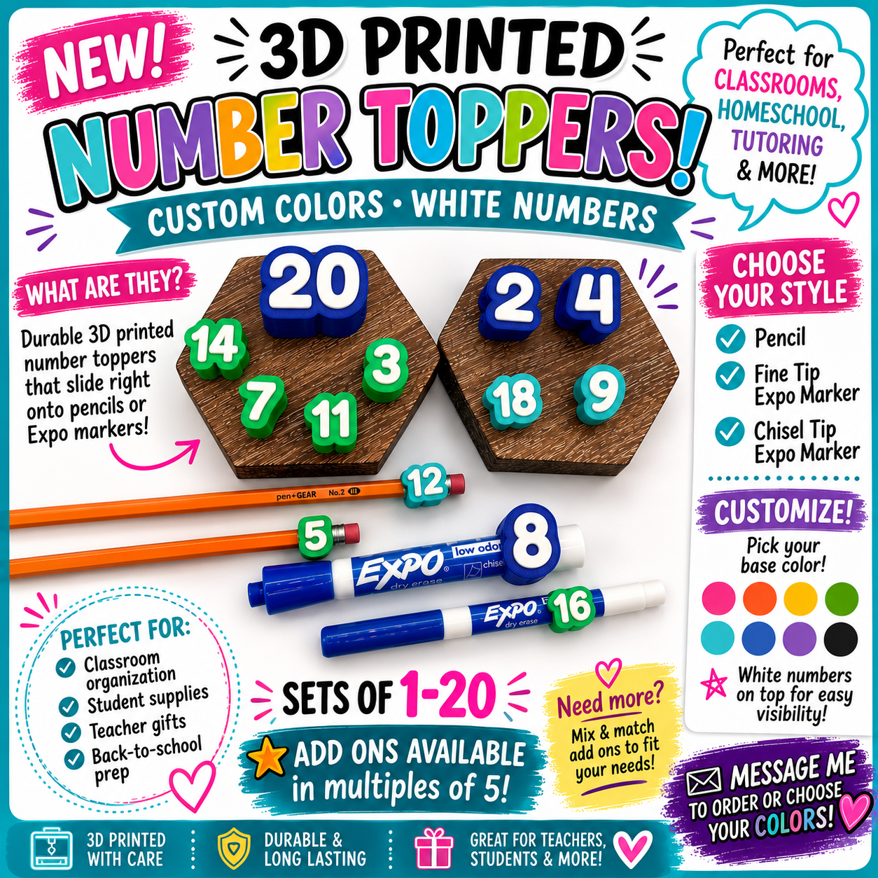 Number Toppers