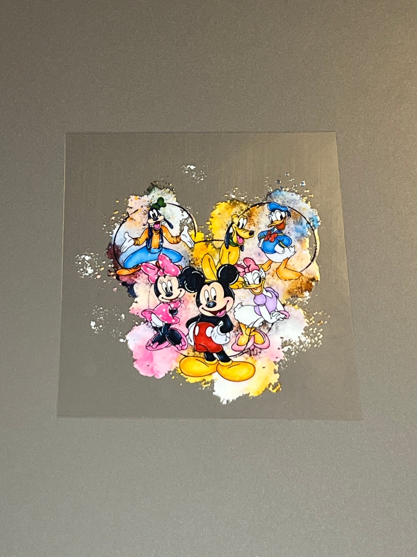 Mickey and Friends UV DTF Image IM504